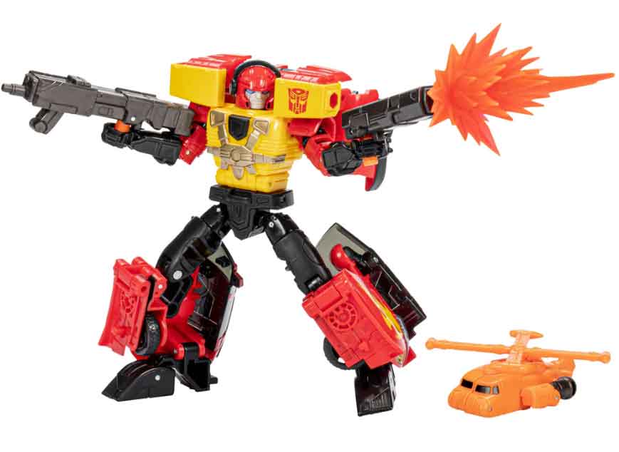Transformers Legacy Evolution Action Figure Exclusive - Hot Shot & Jolt - Image 2
