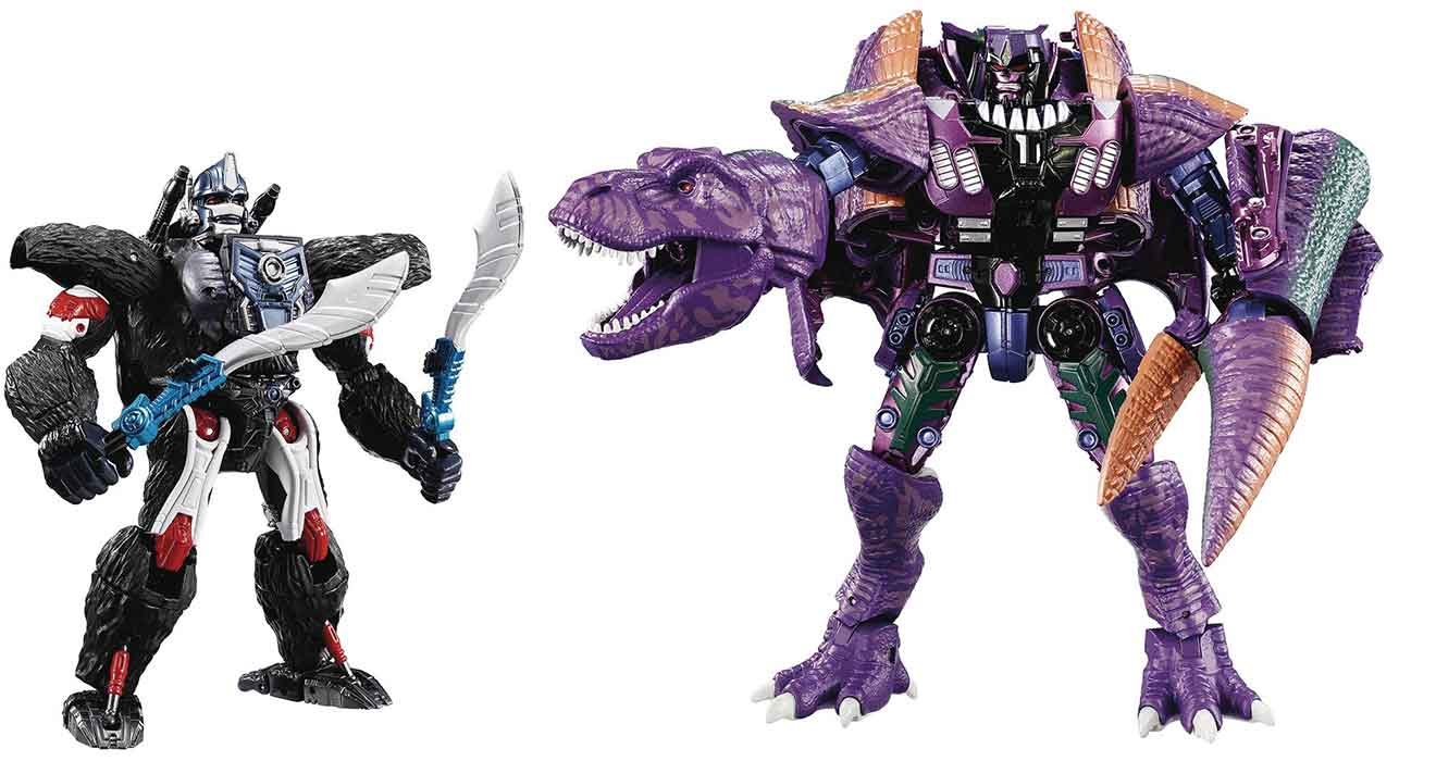 Transformers Masterpiece 7 Inch Action Figure 2-Pack - Optimus Primal vs Megatron BWVS-01 - Image 2