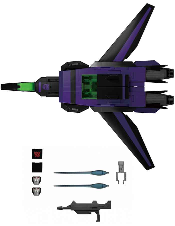 Transformers Masterpiece 12 Inch Action Figure - Shattered Glass Jetfire MPG-13 - Image 3