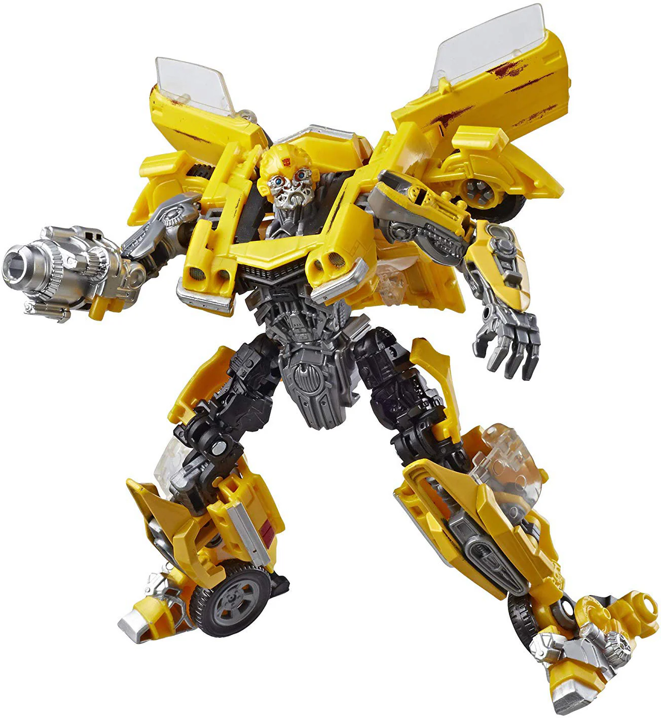 Transformers Movie Studio Series 5 Inch Action Figure Deluxe Class - Clunker Bumblebee #27 - Image 2