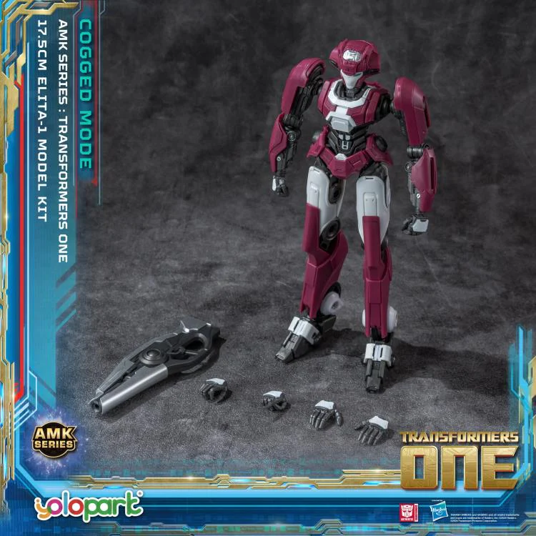 Transformers One Cogged Bot Mode 7 Inch Model Kit AMK Series - Elita-1 - Image 2