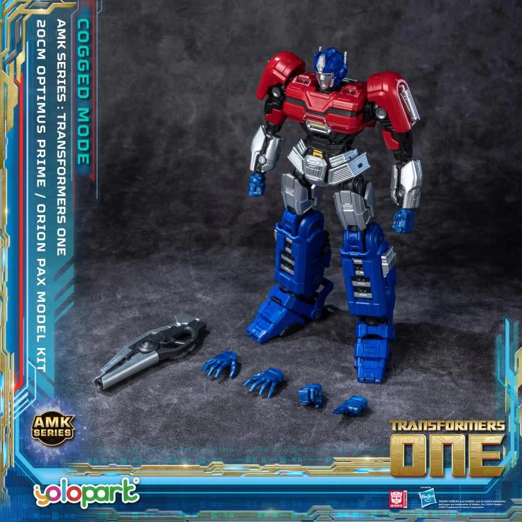 Transformers One Cogged Bot Mode 8 Inch Model Kit AMK Series - Optimus Prime Orion Pax - Image 2