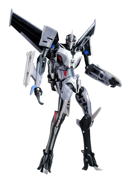 Transformers Prime 6 Inch Action Figure Japanese Series - Starscream Blue Card (Sub-Standard Packaging)