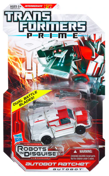 Transformers Prime Robots in Disguise 6 Inch Action Figure (2012 Wave 2) - Ratchet