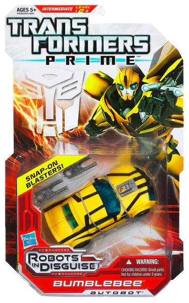 Transformers Prime Robots In Disguise 6 Inch Action Figure Deluxe Class (2012 Wave 1) - Bumblebee