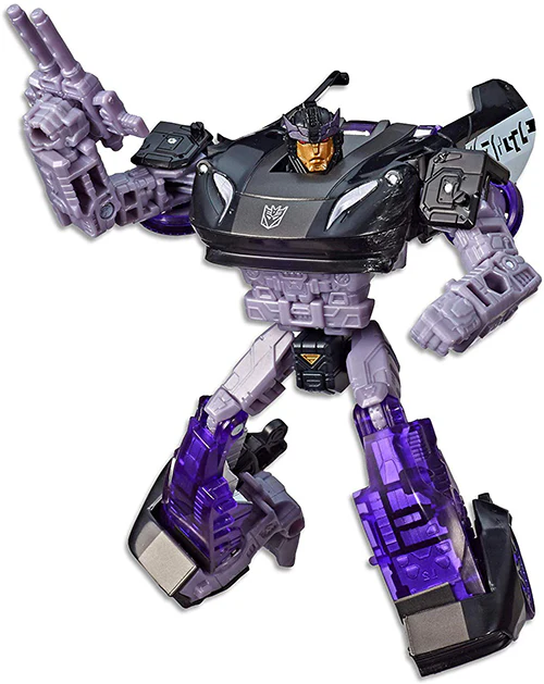 Transformers Siege War For Cybertron 6 Inch Action Figure Deluxe Class - Barricade (Shelf Wear Packaging) - Image 2