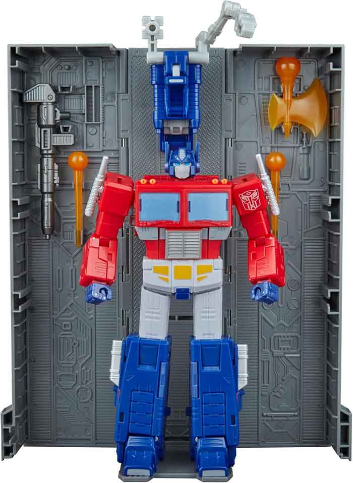 Transformers Studio Series 7 Inch Action Figure Commander Class - Optimus Prime with Trailer #31 (Sub-Standard Packaging) - Image 2