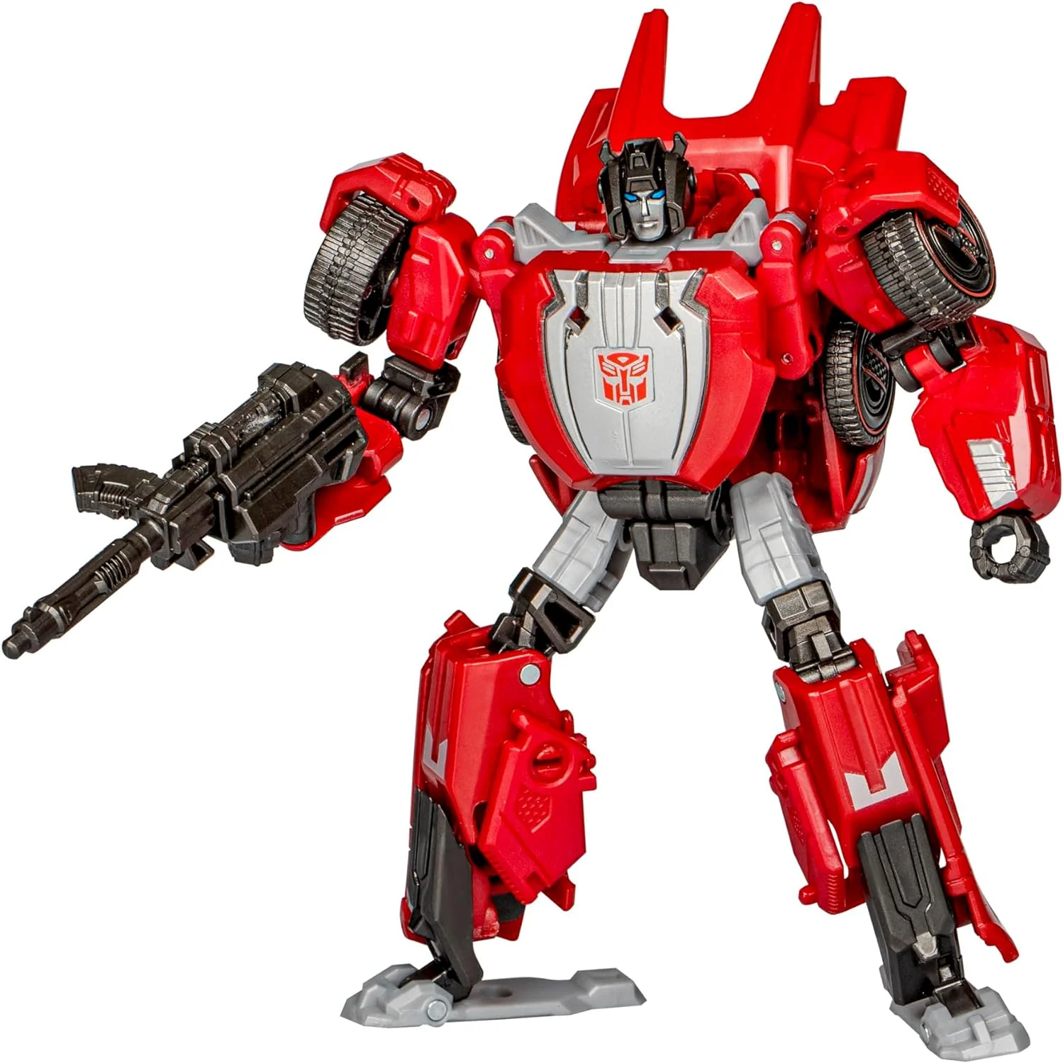 Transformers Studio Series 5 Inch Action Figure Deluxe Class (2024 Wave 2) - Gamer Edition Sideswipe #07 - Image 2