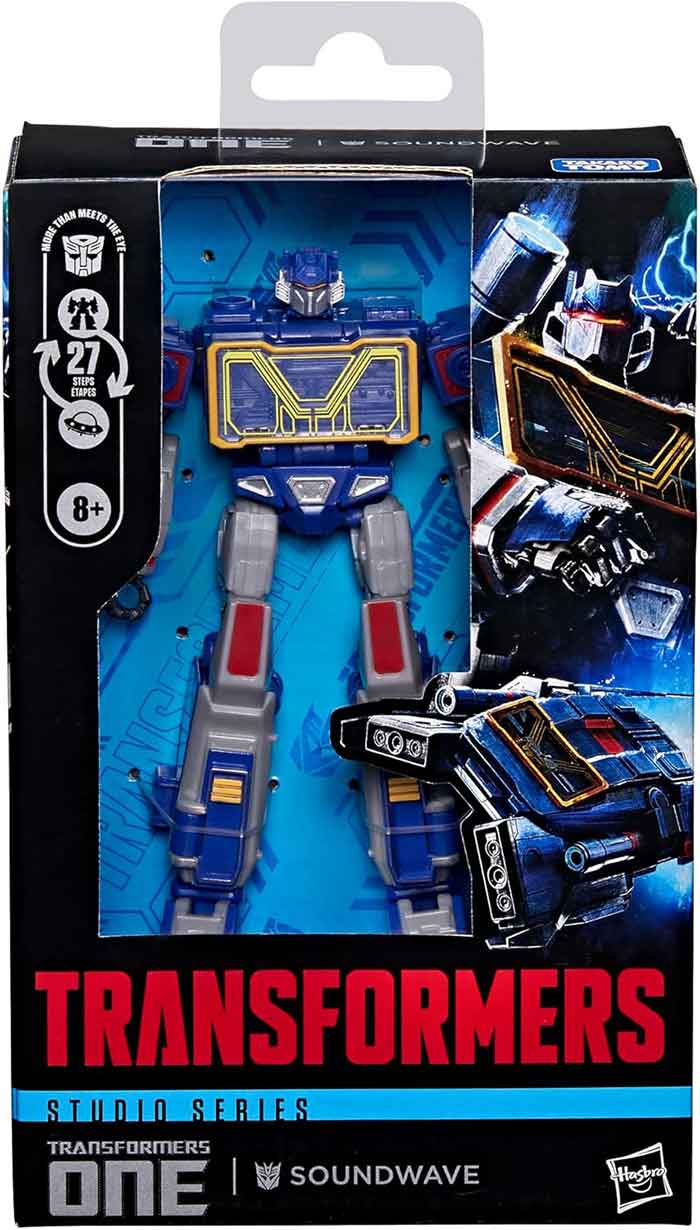 Transformers Studio Series 6 Inch Action Figure Deluxe Class (2026 Wave 5) - Soundwave (Transformers One) (Pre-Order Ships Sept. 2026)