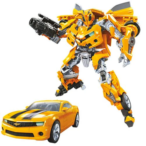 Transformers Studio Series 6 Inch Action Figure Deluxe Class - Chevy Bumblebee Reissue - Image 2