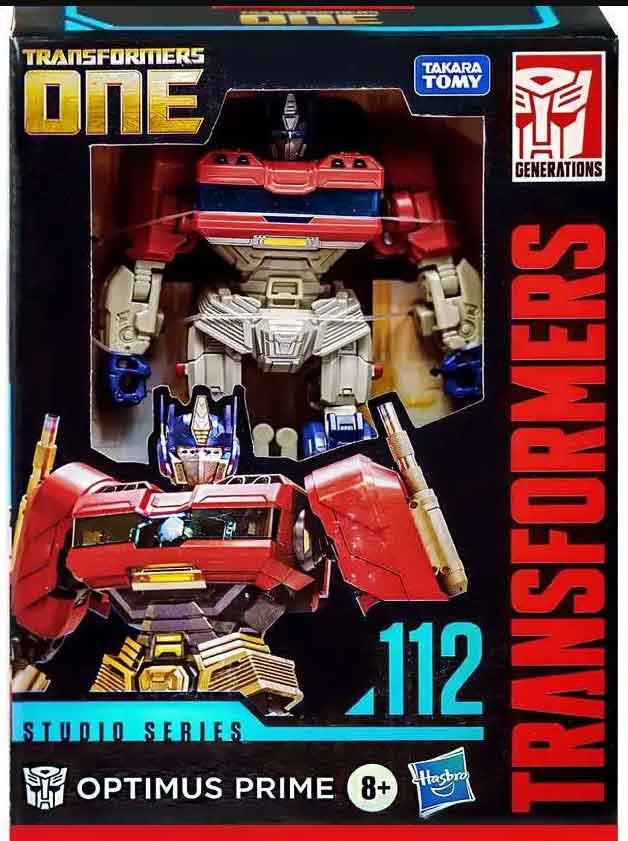 Transformers One Studio Series 5 Inch Action Figure Deluxe Class Level - Optimus Prime #112 (Sub-Standard Packaging)