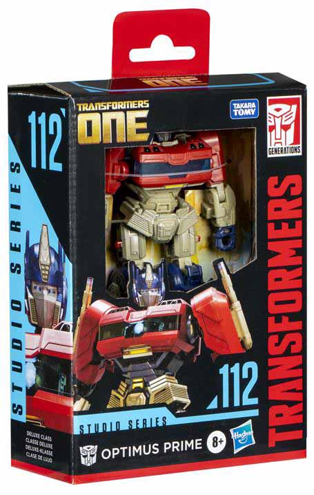 Transformers One Studio Series 5 Inch Action Figure Deluxe Class Level - Optimus Prime #112 (Sub-Standard Packaging) - Image 4