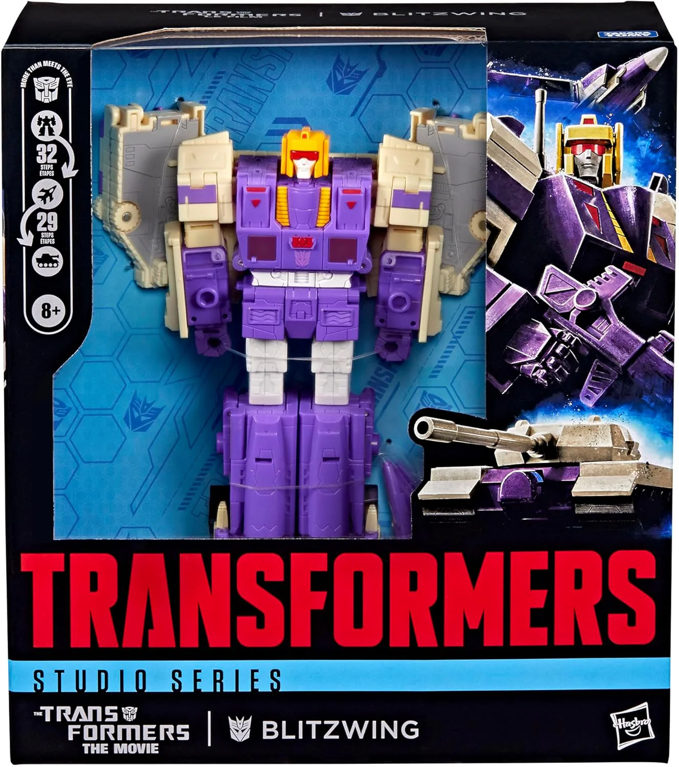 Transformers Studio Series 8 Inch Action Figure Leader Class (2026 Wave 4) - Blitzwing (Pre-Order Ships Oct. 2026)