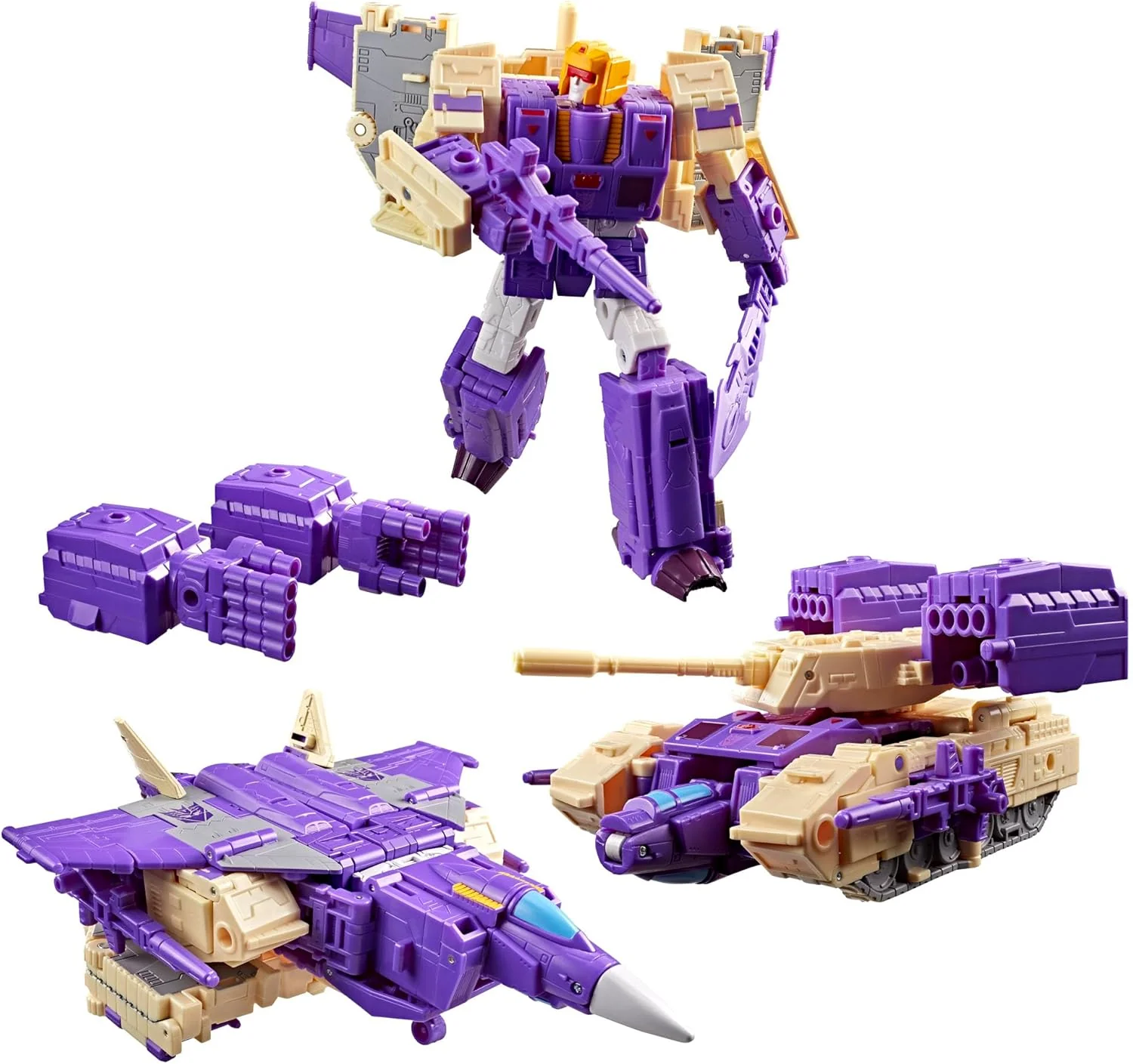 Transformers Studio Series 8 Inch Action Figure Leader Class (2026 Wave 4) - Blitzwing (Pre-Order Ships Oct. 2026) - Image 2