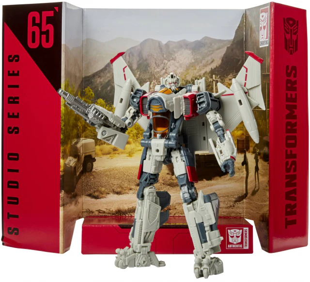 Transformers Studio Series 7 Inch Action Figure Voyager Class (2020 Wave 3) - Blitzwing #65 - Image 4