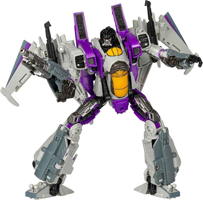 Transformers Studio Series 7 Inch Action Figure Voyager Class (2024 Wave 3) - Skywarp #113 - Image 2