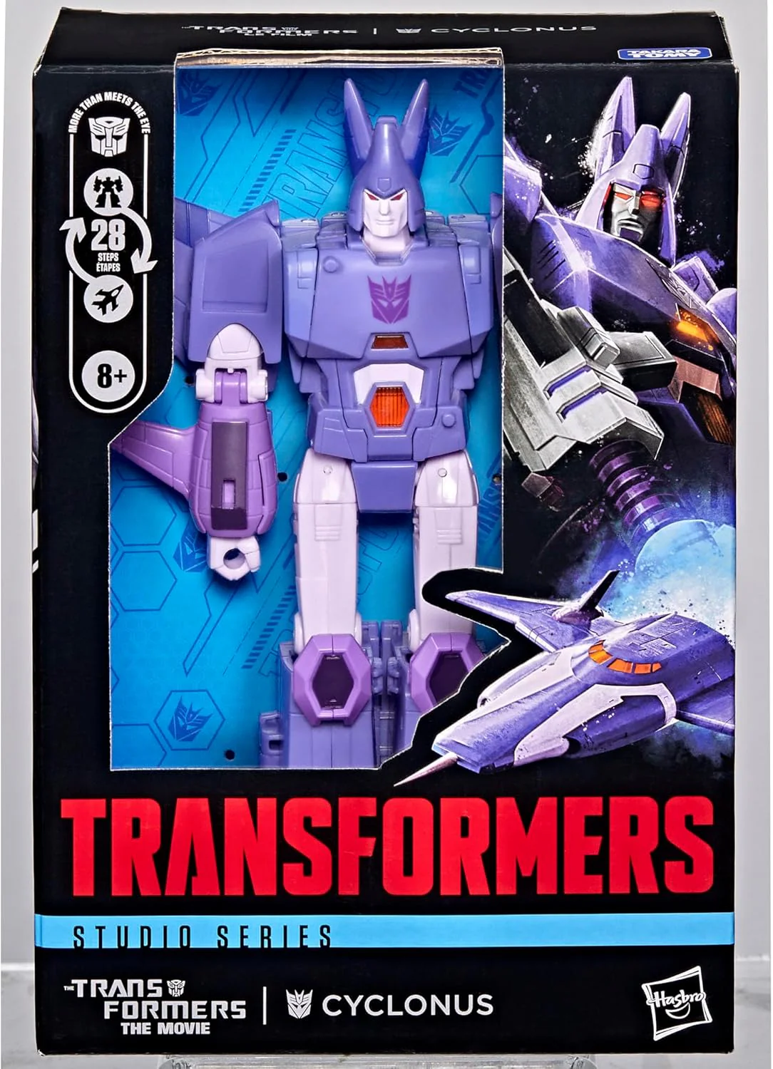 Transformers Studio Series 7 Inch Action Figure Voyager Class (2026 Wave 4) - Cyclonus (Pre-Order Ships Oct. 2026)