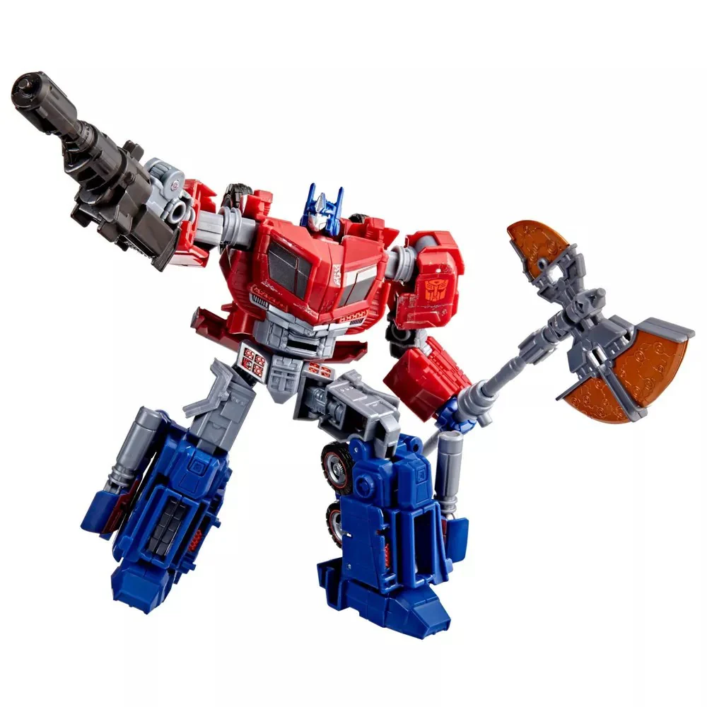 Transformers Studio Series 7 Inch Action Figure Voyager Class Exclusive - Optimus Prime - Image 2