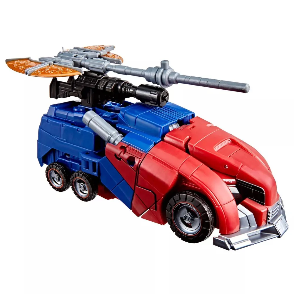 Transformers Studio Series 7 Inch Action Figure Voyager Class Exclusive - Optimus Prime - Image 3