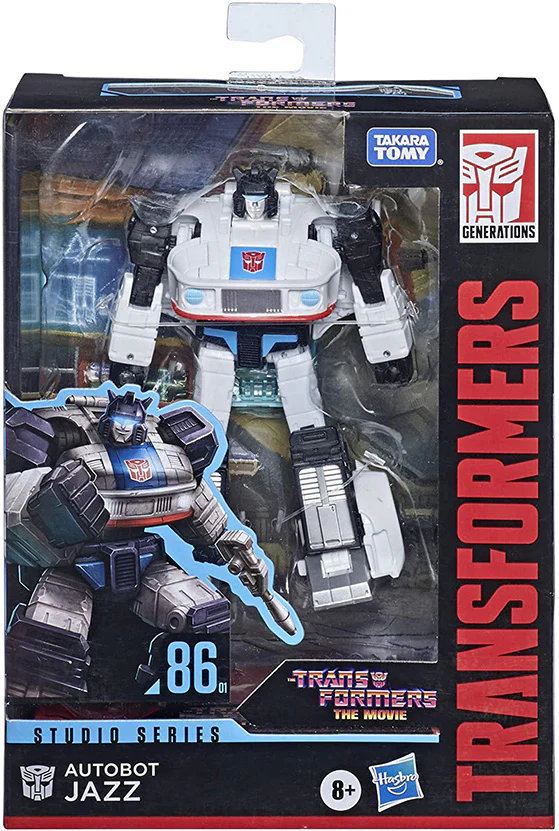 Transformers Studio Series 5 Inch Action Figure Deluxe Class (2021 Wave 1) - Jazz #86-01
