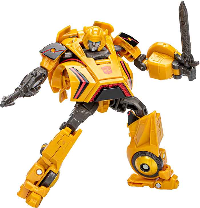 Transformers WFC Studios Series 6 Inch Action Figure Deluxe Class (2023 Wave 1) - Gamer Edition Bumblebee #1 - Image 3