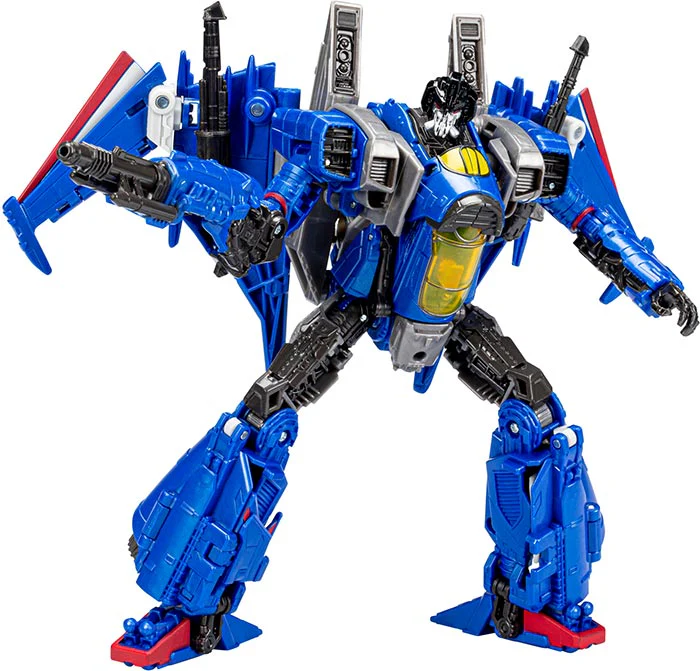 Transformers Studio Series 8 Inch Action Figure Voyager Class (2022 Wave 3) - Thundercracker - Image 2