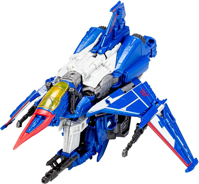 Transformers Studio Series 8 Inch Action Figure Voyager Class (2022 Wave 3) - Thundercracker - Image 3