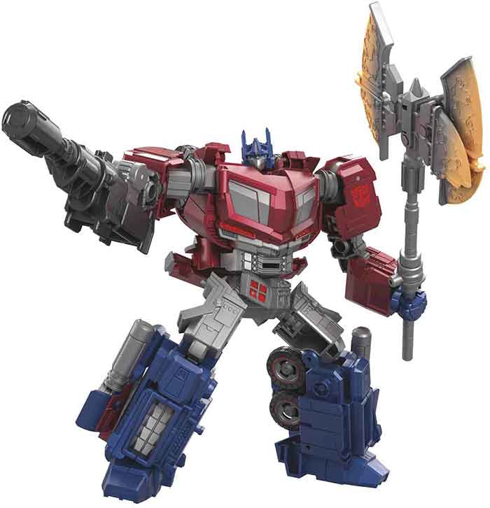 Transformers Studio Series 7 Inch Action Figure Voyager Class (2023 Wave 1) - Optimus Prime Reissue - Image 3