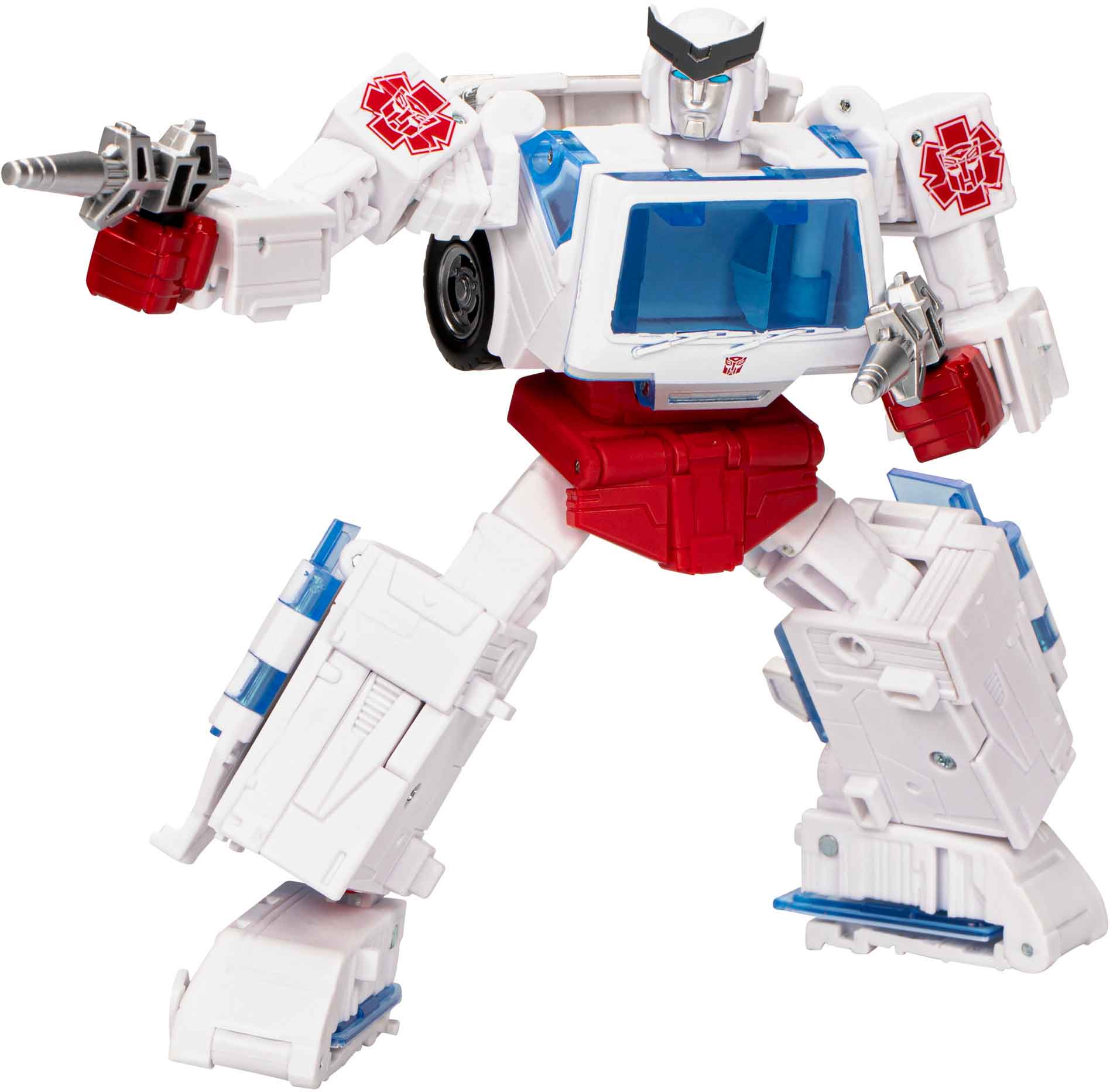 Transformers Studio Series 7 Inch Action Figure Voyager Class (2023 Wave 4) - Ratchet #23 (Shelf Wear Packaging) - Image 2