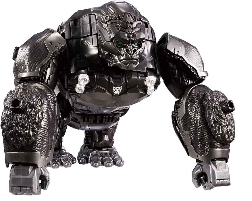 Transformers Takara Tomy Rise of the Beasts 9 Inch Action Figure - Optimus Primal (Black) - Image 2