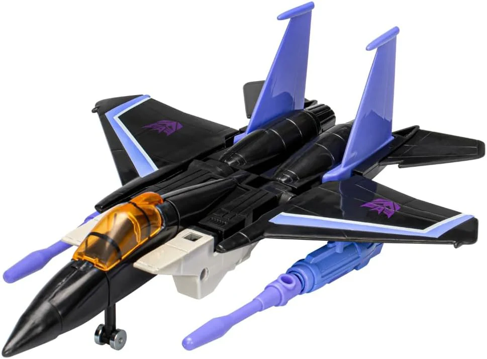 Transformers The Movie Retro 6 Inch Action Figure Exclusive - Skywarp G1 - Image 3