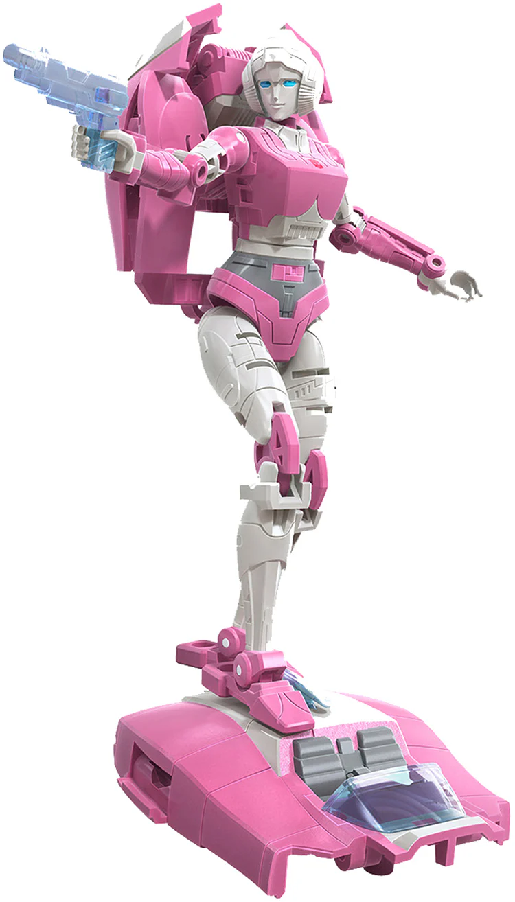 Transformers War For Cybertron Kingdom 6 Inch Action Figure Deluxe Class Wave 2 - Arcee (Refresh) - Image 3