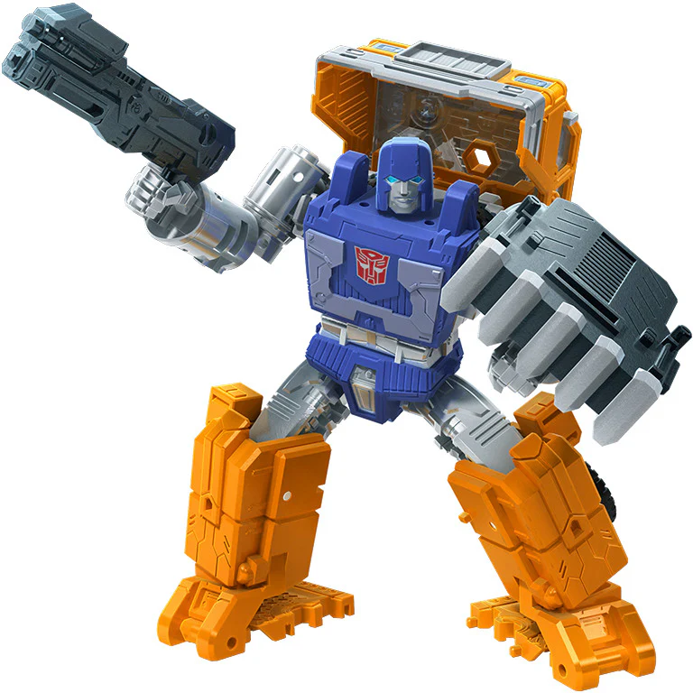Transformers War For Cybertron Kingdom 6 Inch Action Figure Deluxe Class Wave 2 - Huffer - Image 3