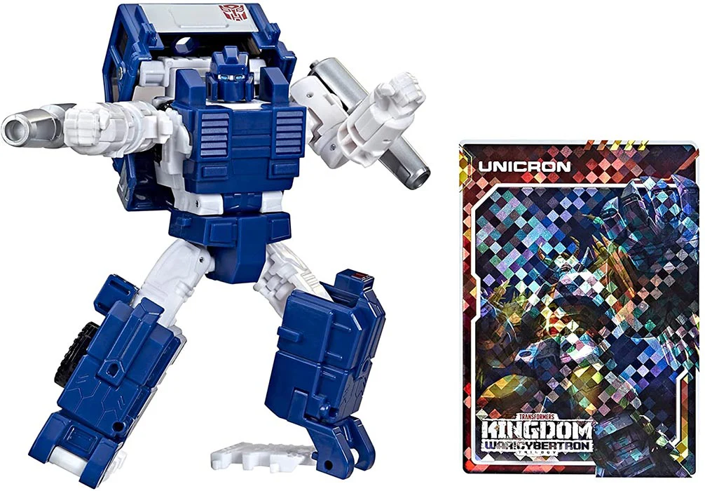 Transformers War For Cybertron Kingdom 6 Inch Action Figure Deluxe Class Wave 5 - Pipes (Shelf Wear Packaging)