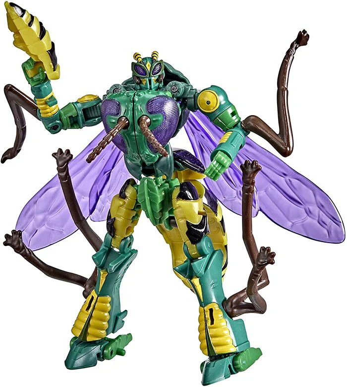 Transformers War For Cybertron Kingdom 6 Inch Action Figure Deluxe Class Wave 5 - Waspinator - Image 2