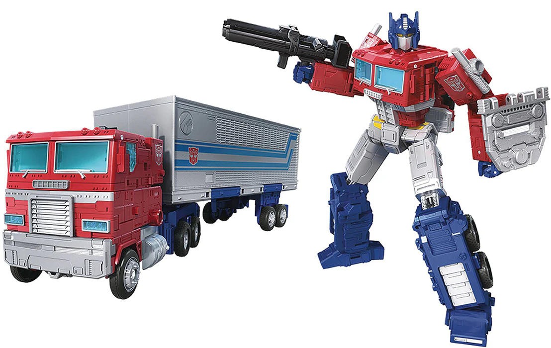 Transformers War For Cybertron Kingdom 8 Inch Action Figure Leader Class Wave 1 - Optimus Prime (Refresh) - Image 2