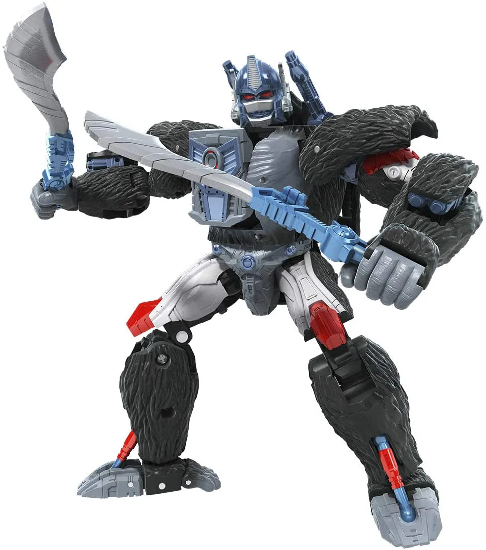 Transformers War For Cybertron Kingdom 7 Inch Action Figure Voyager Class Wave 1 - Optimus Primal WFC-K8 - Image 2