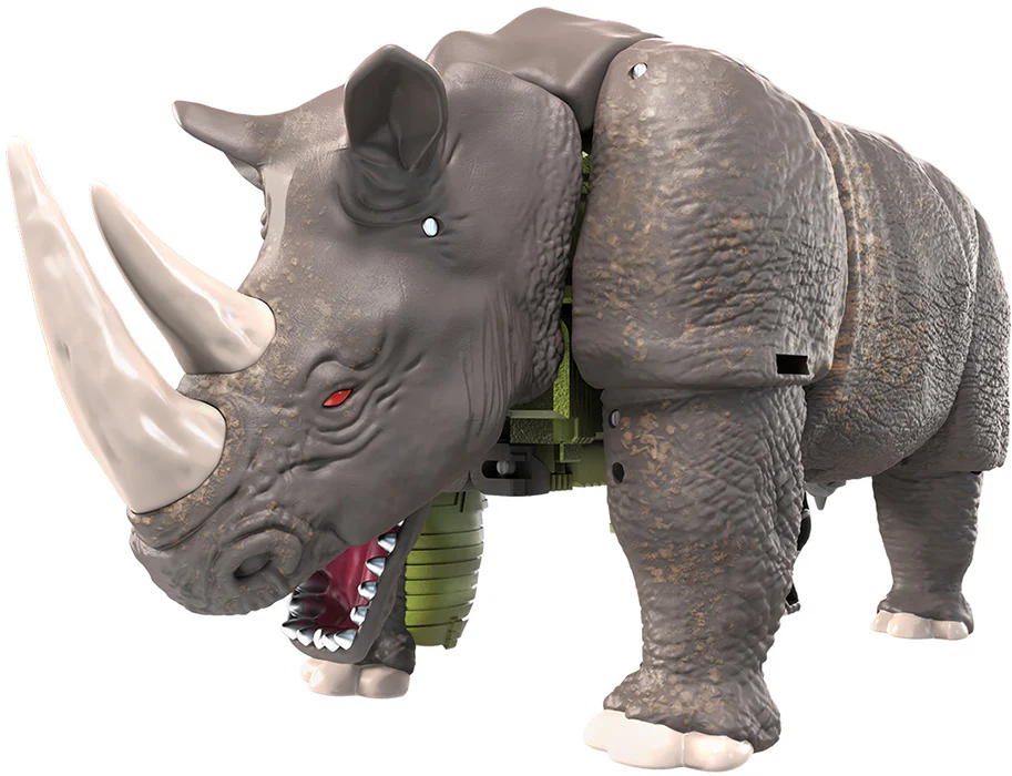 Transformers War For Cybertron Kingdom 7 Inch Action Figure Voyager Class Wave 3 - Rhinox - Image 2