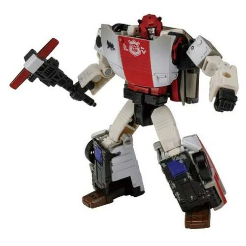Transformers War For Cybertron Netflix Trilogy White 6 Inch Action Figure Deluxe Class Exclusive - Red Alert - Image 2