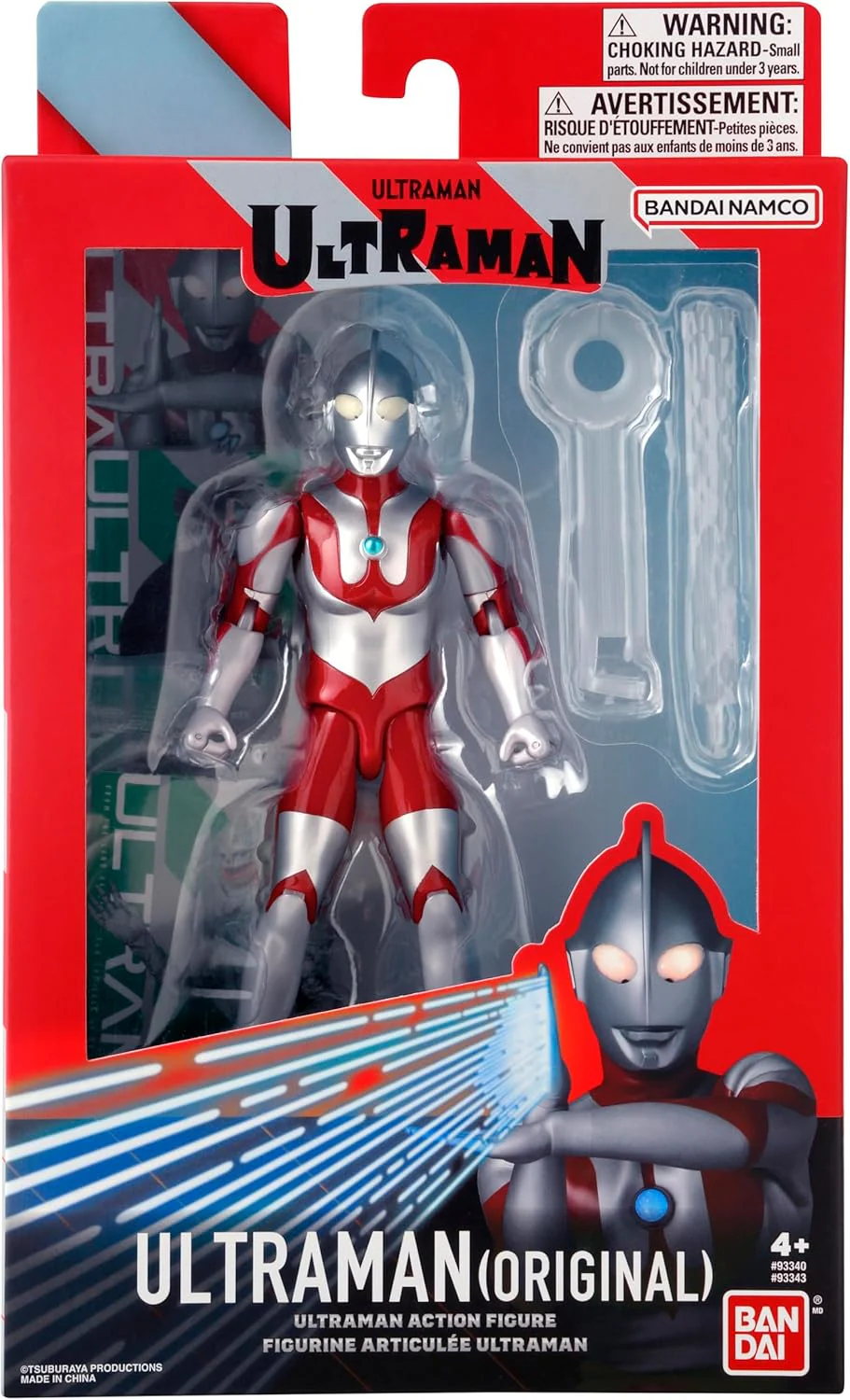 Ultraman 6 Inch Action Figure Bandai Namco - Ultraman (Original 1966)