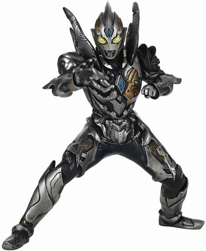 Ultraman Heroes Brave 6 Inch Static Figure - Ultraman Trigger Dark Version A - Image 2