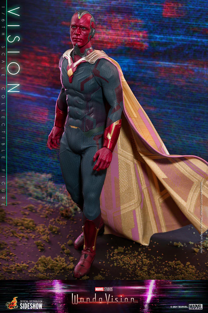 Wandavision 12 Inch Action Figure 1/6 Scale - Vision Hot Toys 907936 - Image 2