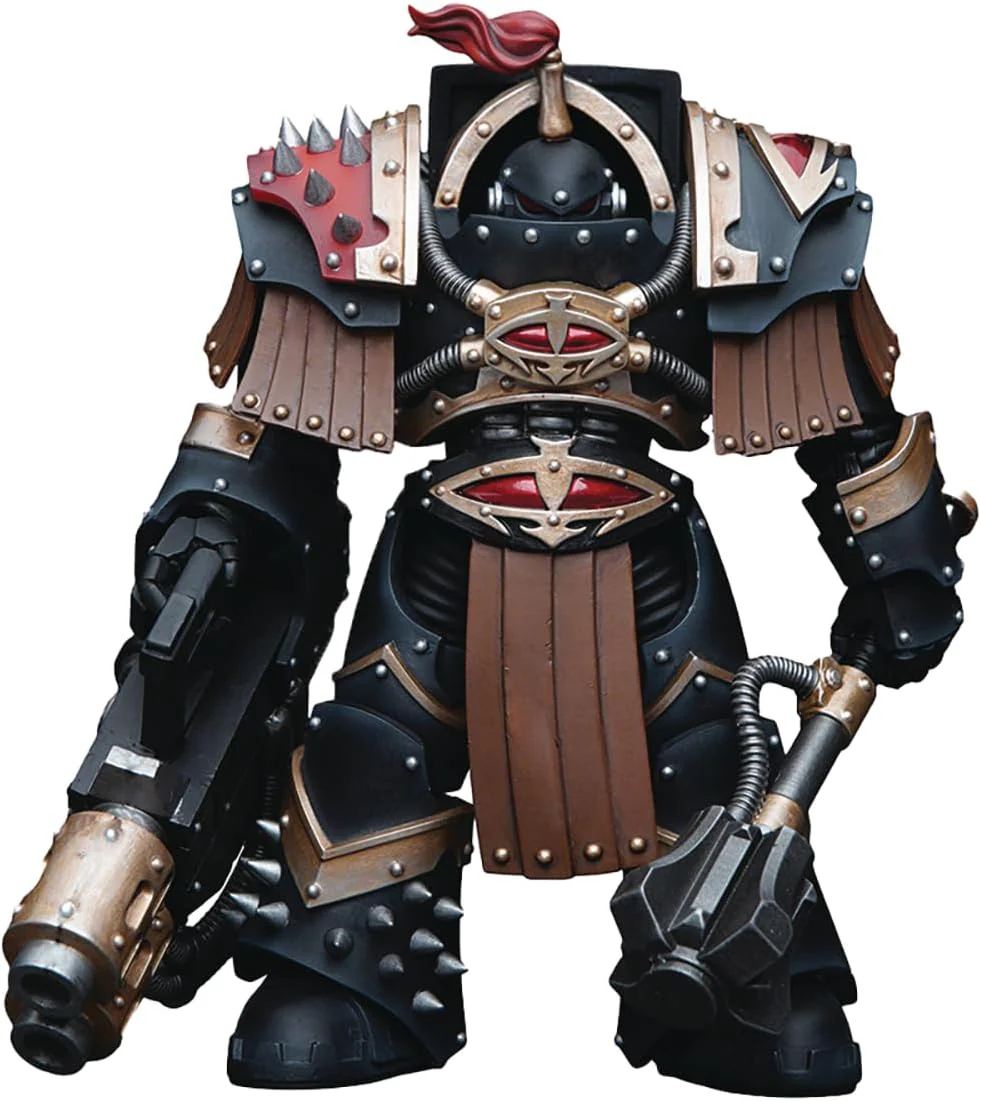 Warhammer 40000  5 Inch Action Figure 1/18 Scale  - Sons of Horus MKIV Terminator Squad Justaerin with Multi-melta and Power Maul