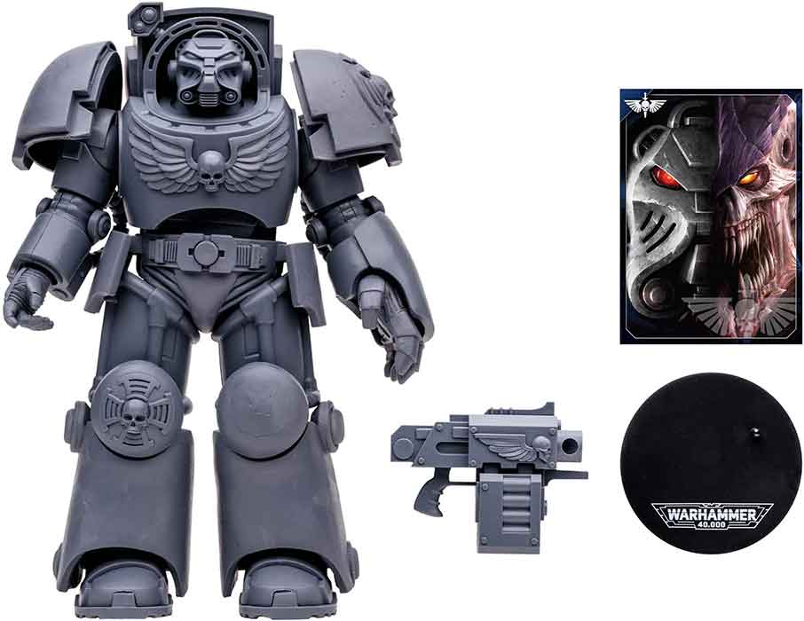 Warhammer 40000 7 Inch Action Figure Megafigs Wave 7 - Adeptus Astartes Terminator Artist Proof - Image 2