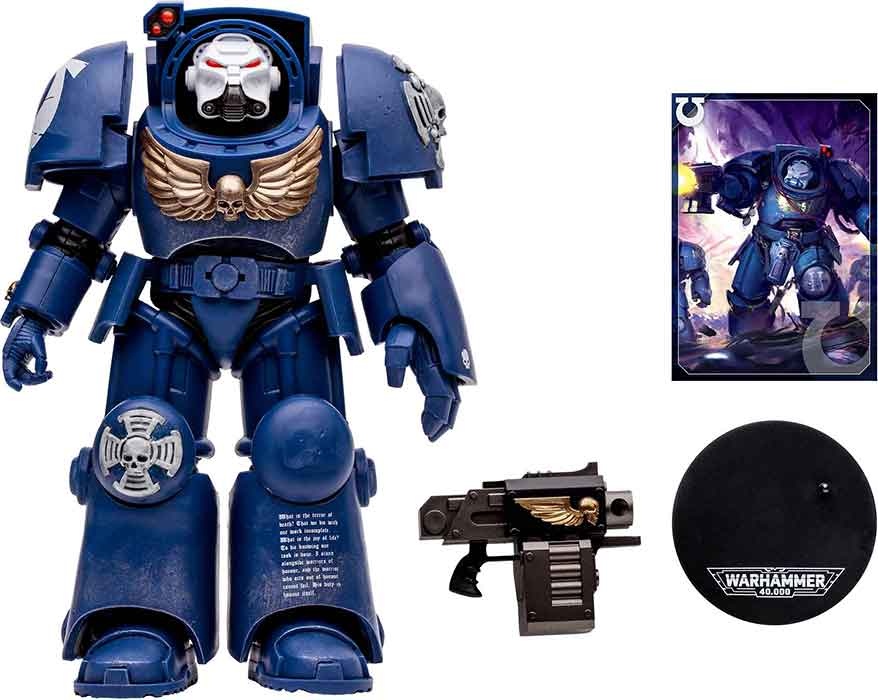 Warhammer 40000 7 Inch Action Figure Megafigs Wave 7 - Ultramarines Terminator - Image 2