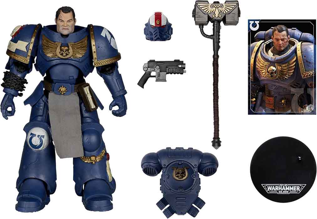 Warhammer 40000 7 Inch Action Figure Wave 10 - Lieutenant Titus Space Marine II - Image 2