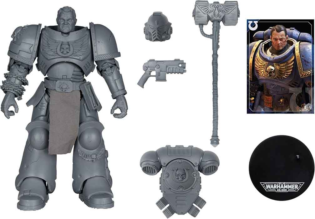 Warhammer 40000 7 Inch Action Figure Wave 10 - Lieutenant Titus Space Marine II Artist Proof - Image 2