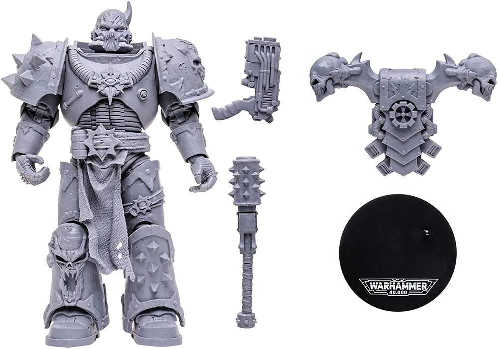 Warhammer 40000 7 Inch Action Figure Wave 5 - Chaos Space Marine Artist Proof - Image 2