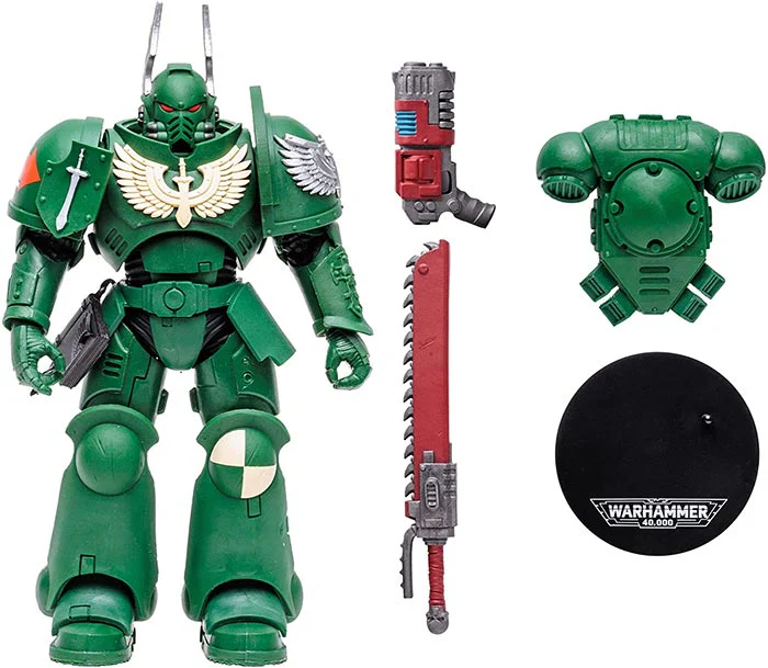 Warhammer 40000 7 Inch Action Figure Wave 5 - Dark Angel Assault Intercessor Sergeant - Image 2