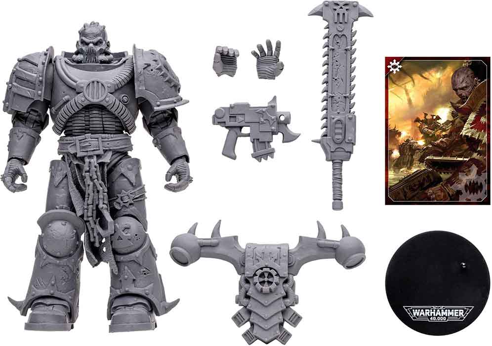 Warhammer 40000 7 Inch Action Figure Wave 7 - World Eaters Khorne Berzerker Artist Proof - Image 2